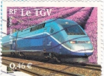 Stamps France -  EL TGV