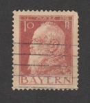 Stamps Germany -  rey de Baviera