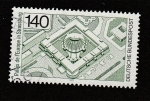 Stamps Germany -  Palacio de Europa en Estrasburgo