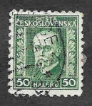 Sellos de Europa - Checoslovaquia -  116 - Tomás Garrigue Masaryk