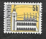 Stamps Czechoslovakia -  1345 - Levoca