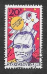 Stamps Czechoslovakia -  2139 - 20º Aniversario del 1º Satélite Terrestre