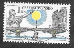 Stamps Czechoslovakia -  2181 - Puentes de Praga