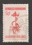 Stamps Dominican Republic -  Liga dominicana cotra el cancer