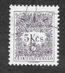 Stamps Czechoslovakia -  J94 - Cifra