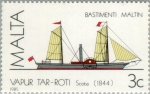 Stamps : Europe : Malta :  Barcos malteses (3ra serie)