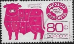 Stamps Mexico -  México Exporta Ganado y Carne 