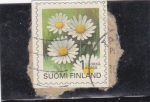 Stamps Finland -  FLORES- margaritas