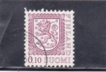 Stamps Finland -  LEÓN RAMPANTE 