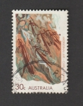 Stamps Australia -  Arte aborigen