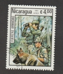 Sellos de America - Nicaragua -  Fuerzas armadas