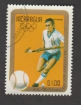 Stamps Nicaragua -  Juegos olímpicos Los Angeles 1984