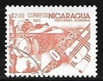 Stamps : America : Nicaragua :  Reforma agraria