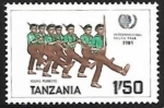 Stamps Tanzania -  Movimiento Scout
