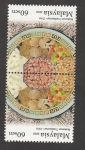 Stamps Malaysia -  Gastronomía malasia, china