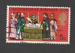 Sellos de Europa - Reino Unido -  Declaración de Arbroath de 1320