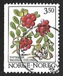Sellos de Europa - Noruega -  Vaccinium vitis-idaea