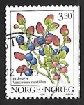 Stamps Norway -  Vaccinium myrtillus