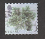Stamps United Kingdom -  Ramos de flores