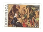 Sellos del Mundo : America : Dominica : Navidad 1973.Dürer