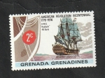 Stamps Grenada -  159 - Barco H.M.S. ¨Roebuck¨