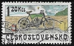 Stamps Czechoslovakia -  Ciclomotores - Orion Michl, Slaný 1903