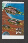 Stamps United States -  Fantasía espacial
