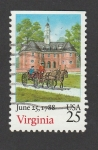 Stamps United States -  Virginia