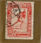 Stamps Peru -  correo de los incas