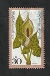 Stamps Germany -  829 - Flor