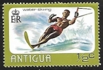 Stamps Antigua and Barbuda -  Water skiing