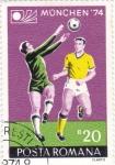 Stamps Romania -  COPA MUNDIAL DE FUTBOL MUNICH'74