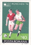Stamps Romania -  COPA MUNDIAL DE FUTBOL MUNICH'74