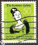 Stamps Germany -  961 - 150 Anivº del nacimiento de la poeta Wilhelm Busch