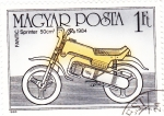 Stamps Hungary -  MOTOCICLETA-