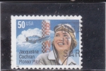 Stamps United States -  JACQUELINE COCHARAN-PIONERA DE LA AVIACIÓN