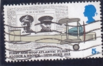 Stamps United Kingdom -  HEROES DE LA AVIACIÓN 