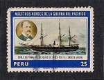 Sellos de America - Per -  Heroes de la Guerra del Pacifico