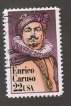 Sellos de America - Estados Unidos -  Enrico Caruso, tenor