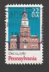 Stamps Spain -  Adhesión Pensilvania a la unión