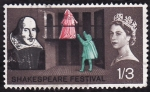 Sellos del Mundo : Europa : Reino_Unido : Shakespeare Festival