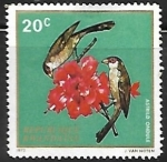 Stamps Rwanda -  Hibiscus