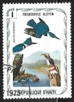 Stamps Haiti -  Megaceryle Alcyon