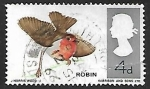 Stamps United Kingdom -  Pajaros britanicos