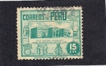 Stamps Peru -  Museo de Arqueologia