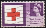 Stamps United Kingdom -  Cruz Roja