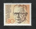 Stamps Germany -  990 - Gustav Heinemann, Presidente de la República Federal de Alemania