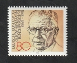 Sellos de Europa - Alemania -  990 - Gustav Heinemann, Presidente de la República Federal de Alemania