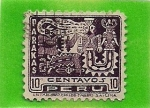 Stamps Peru -  Parakas