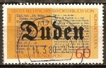 Stamps Germany -  885 - Centº de los primeros diccionarios de Konrad Duden